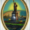  REVERSE PAINTING GODDESS OF LIBERTY PICTURE