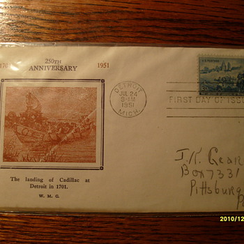 First Day of Issue 1951