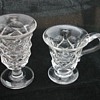 English Thomas Gammon optical illusion jelly glass