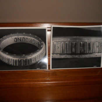 Old photo of ring gear taken out of Don Gartilits race car