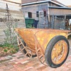 Wheelbarrow(old cement mixer)