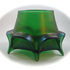 Loetz Creta Glatt "Spaceship Vase", Form Nr. Unknown, ca. 1900