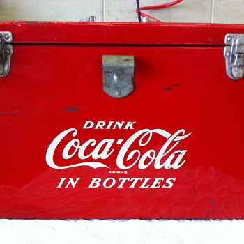 1950's Coca Cola Airline cooler - Coca-Cola