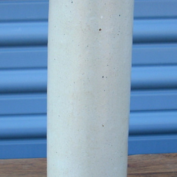Tall ceramic bottle. - Bottles