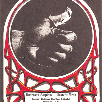 Sore Thumb, Alton Kelley, 1968 - Posters and Prints