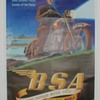 B.S.A. 650 Golden Flash Motorcycle Poster