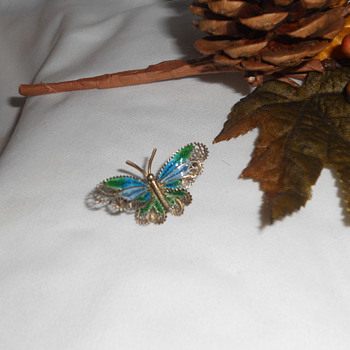 Ethereal Butterfly! Antique? - Animals