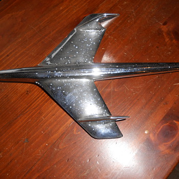 55 Chevy hood ornament