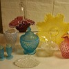 GREAT GROUPING OF FENTON HOBNAIL FROM MY COLLECTION