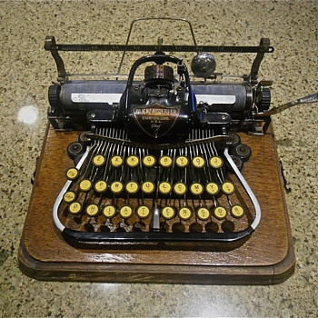Blickensderfer No. 7 Prototype Typewriter