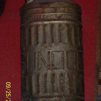 Sunoco Vintage gas can