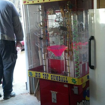 Big Top gumball machine