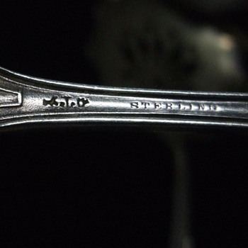 I think this is a Oyster spoon? very ornate in design style....
