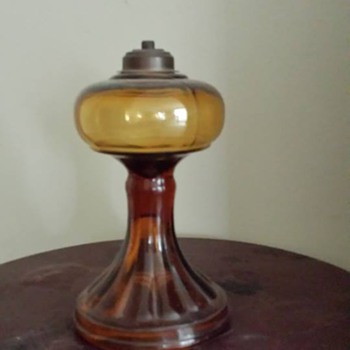 1890's Whale Oil Lamp - Lamps