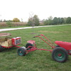 David Bradley Tractor with Sulky