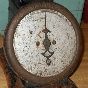 Pelouze Family Scale 24lb Turn of the Century