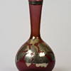 silver overlay vase