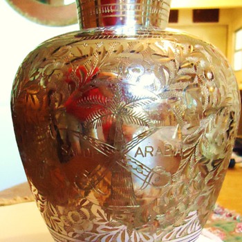 Saudi Arabia Vase,  Magic Lamp and Silly Camel and silver Buddhist statue!