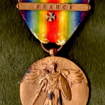US Victory Medal With "Maltese Cross" - Military and Wartime