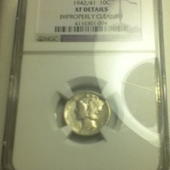 1942/41 Liberty Bust Dime
