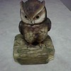 GORHAM SILVER MUSICAL OWL