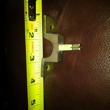 In need of this part, pendulum hanger. Osbourne Manufactory Clock.