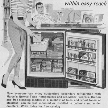 1968 - Marvel Compact Refrigerator Advertisement