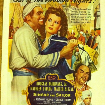 1946 Sinbad movie ad - Advertising