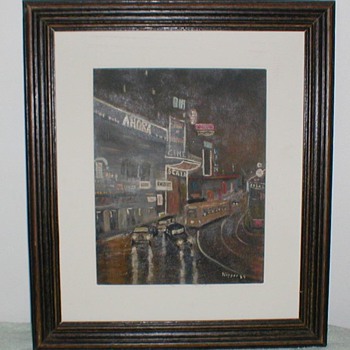 Oil Painting - Sao Paulo Brazil