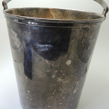 Huge Silver Plated Bucket