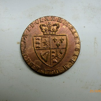 1790-birmingham-hockley-gaming token. - World Coins