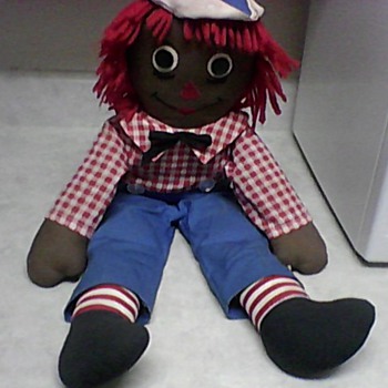 BLACK RAGGEDY ANDY DOLL - Dolls