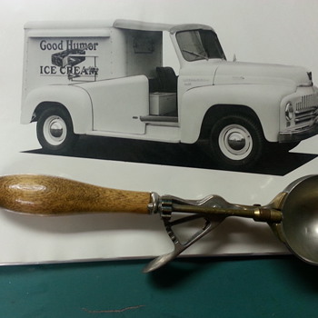 Trucks of a time past. - Advertising