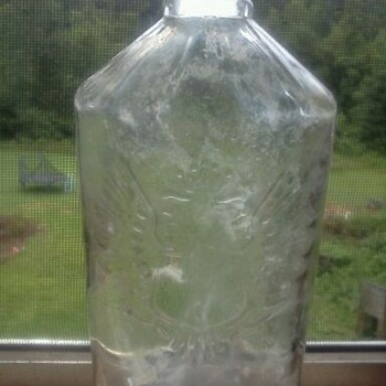 Two unknown bottles