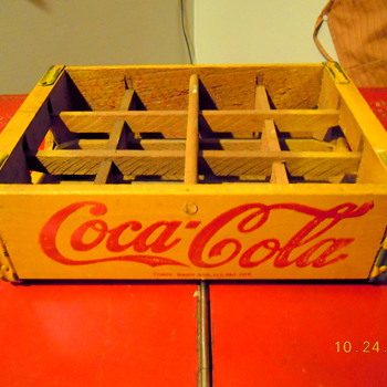 c. 1950 Coca-Cola 12-bottle Case - Coca-Cola