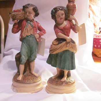 BORGHESE FIGURINES - Art Pottery
