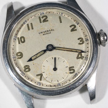 Universal Geneve Men's Wrist Watch, Small Second Hand