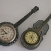 Banjo & Violin Novelty Clocks