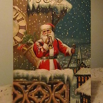 Early 1900's Christmas Postcards 