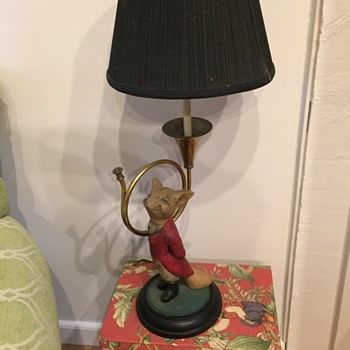 Fox French horn lamp - Lamps