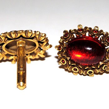 Ruby Red Cufflinks...