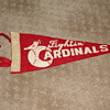 Fightin' Cardinals mini-pennant...