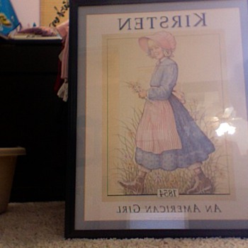 meet kirsten american girl poster - Posters and Prints