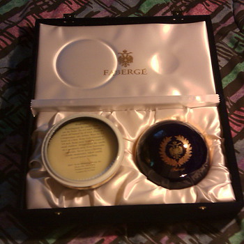 Faberge Limoges France Candle Ball