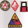 Some of the Army Shoulder Patches I Wore from 1961 to 1964