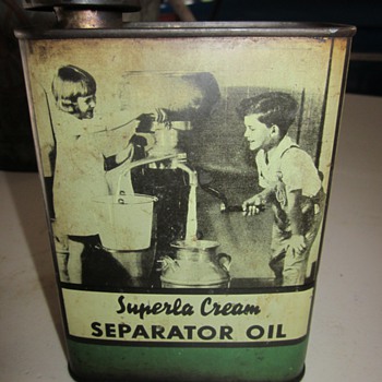 STANDARD OIL Separator Oil Tin