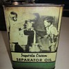 STANDARD OIL Separator Oil Tin
