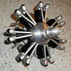 7 CYLINDER MODEL AIRPLANE ENGINE