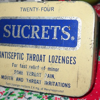 Sucrets tin