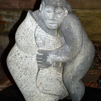 Carved Stone Sculpture from Africa